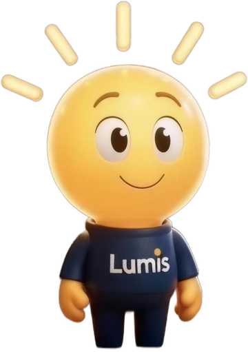 Lumi, das Lumis-Maskottchen