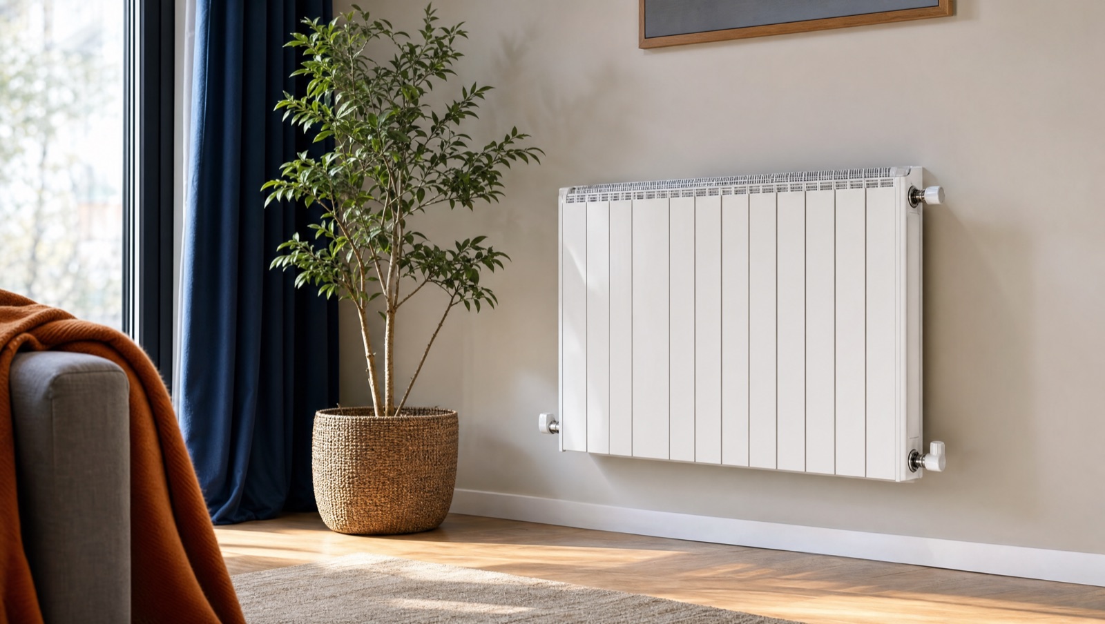 Heizkostenabrechnung mit ausgewiesenen CO2-Kosten auf einem Schreibtisch einer Hausverwaltung