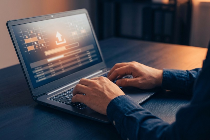 Lieferstellen-Daten am Laptop importieren